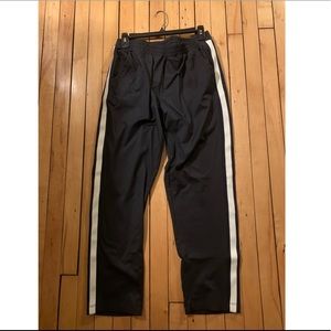 Aerie track pant with white stripe